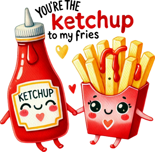 Tasse à café 12 oz Ketchup / Fries